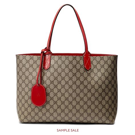 borsa shopping gucci con manici in pelle|Borse Shopping Firmate Donna: Shopper di Lusso .